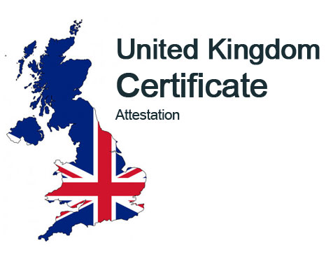 UK issued Certificate Attestation in UAE